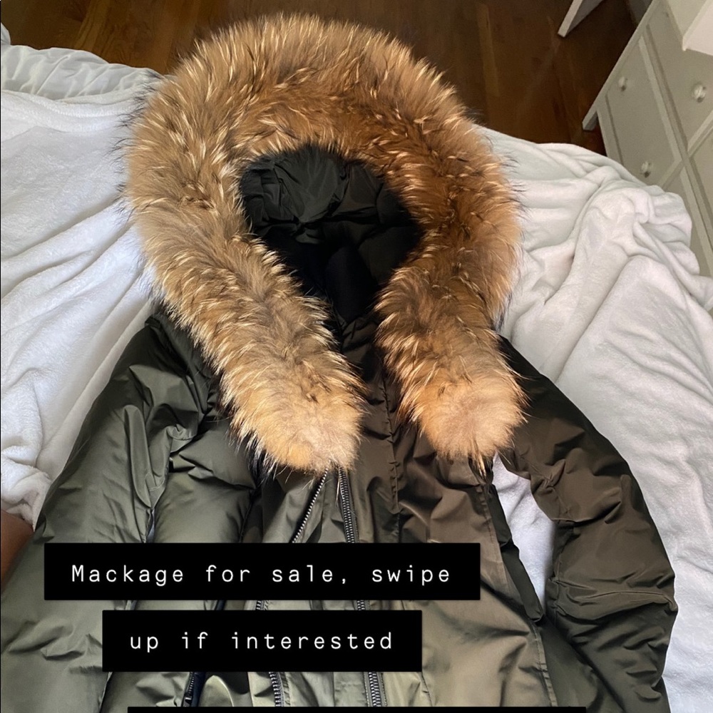 2019 Mackage, Army, Size M